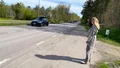 Sofia, 45, blev påkörd på länsväg utanför Motala – föraren smet