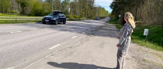 Sofia, 45, blev påkörd på länsväg utanför Motala – föraren smet