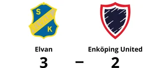 Elvan vann uddamålsseger mot Enköping United