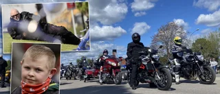 Här körs stora mc-kortegen – i pangväder