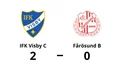Fårösund B föll med 0-2 mot IFK Visby C