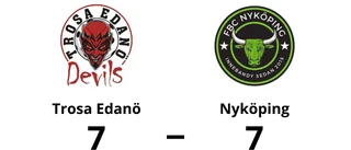 Bra resultat för Nyköping efter kryss mot Trosa Edanö