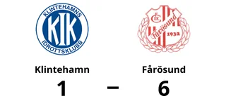 Storseger för Fårösund – 6-1 mot Klintehamn