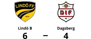 Dagsberg föll – 4-6 mot Lindö B