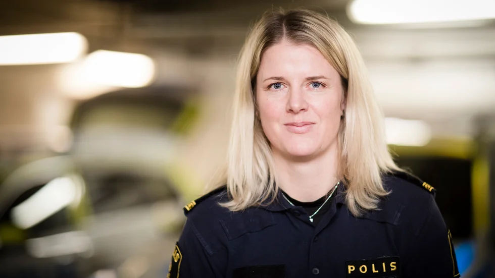 Susanna Jakobsson, brottsplatsundersökare vid polisen i Katrineholm, berättar om tisdagens dramatiska händelse.