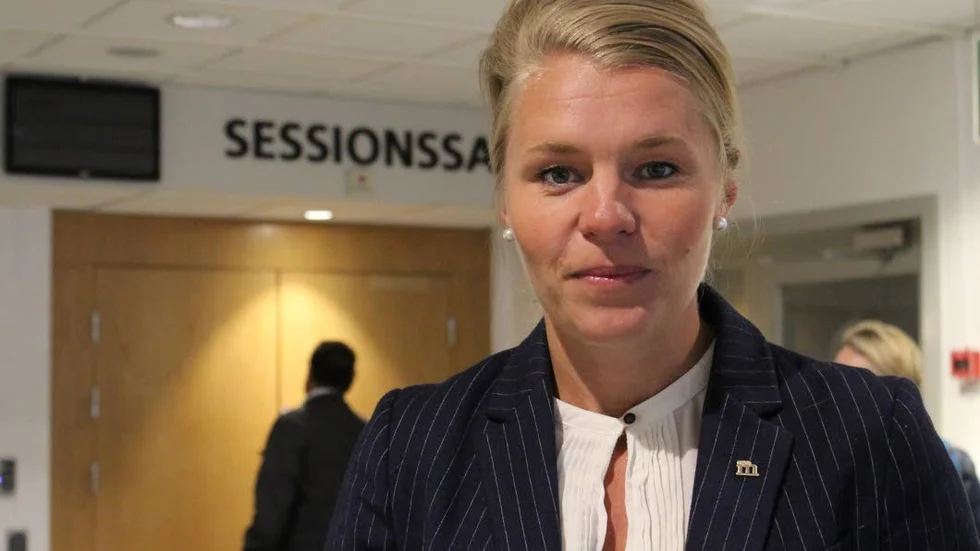 Oppositionsråd Sophia Jarl (M).