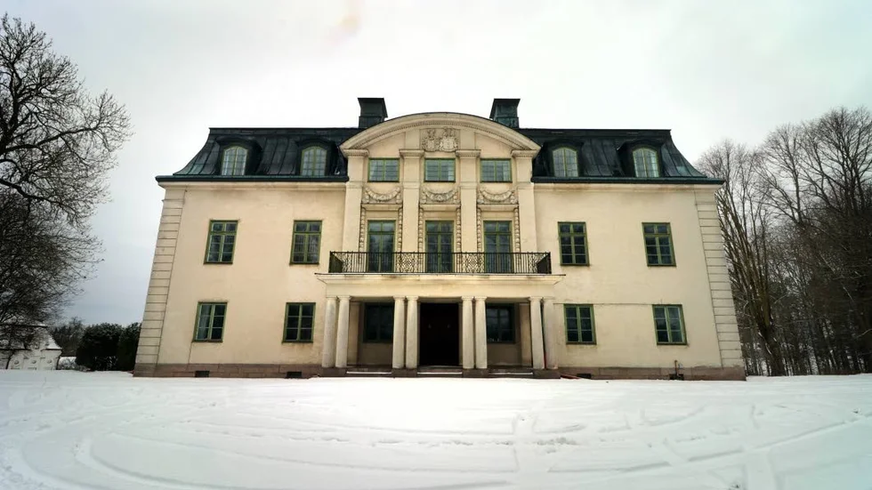 Huvudbyggnaden på Krusenhofs gård, står fortfarande tom.
