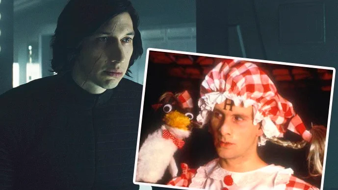 Kylo Ren har inget att sätta upp mot Arnold Rimmer när det gäller att vara självdestruktiv. Och den onda dockan Mr. Flibble skulle lätt dominera i Star Wars-världen. Foto: Lucas film via AP och stillbild från Red Dwarf. Foto: null.