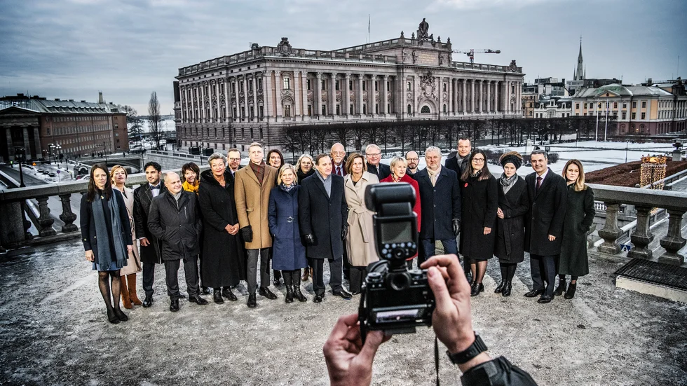 Regeringskriserna har avlöst varandra den senaste mandatperioden vilket åter sätter fokus på frågan om regeringsduglighet, menar ledarskribenten. Här Stefan Löfvens regering i januari 2019.