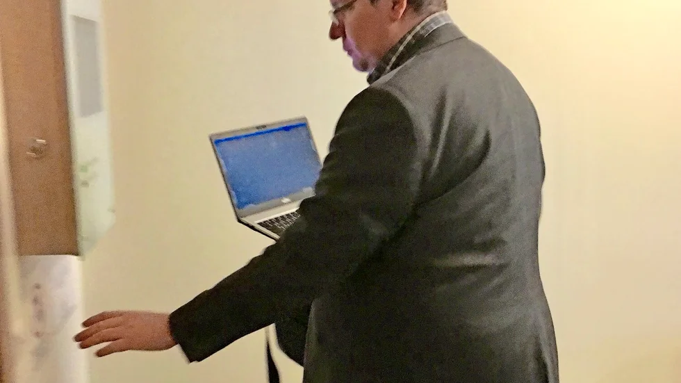 Åklagare Jonas Fjellström redogjorde bakom stängda dörrar för brottsmisstankarna.