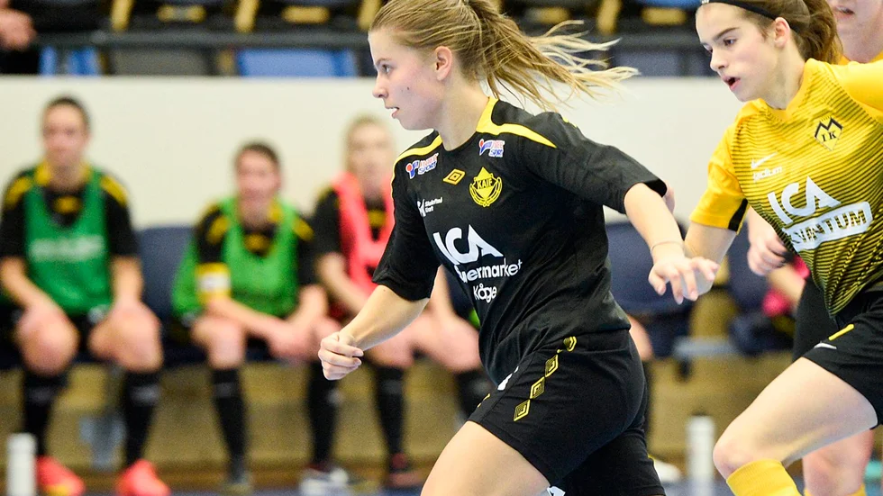 Målskytt. Mio Forslund blev tvåmålsskytt mot Rönnskär.
