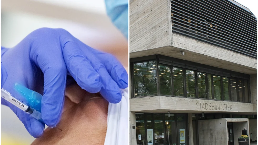 Regionen erbjuder med start på fredag vaccinationer på Stadsbiblioteket i Norrköping.