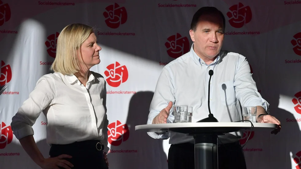 Brassar på. Finansminister Magdalena Andersson (S) och statsminister Stefan Löfven (S) tänker inte långsiktigt.