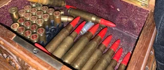 Letade stöldgods - hittade ammunition och narkotika