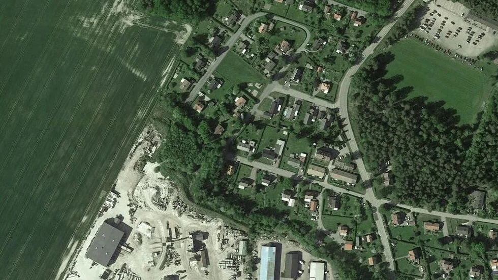 Området kring Bäckvägen 10