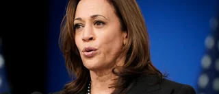 Harris första kvinnan i USA med presidentmakt