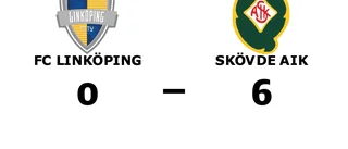 Defensiv genomklappning när FC Linköping föll mot Skövde AIK