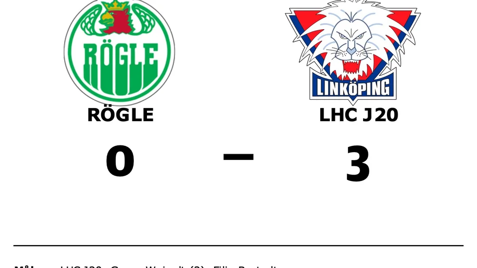 Rögle förlorade mot Linköping HC