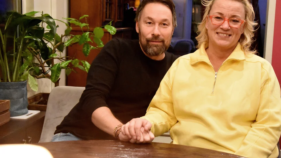 Mikael Larsson och Annika Brännström fick veta att vinsten mer än tiodubblats. 