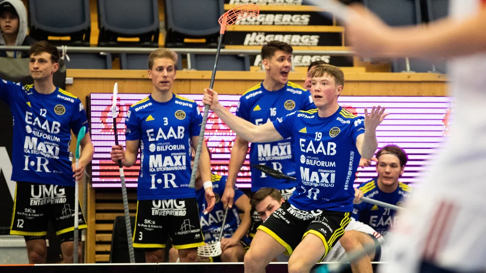 Hagundaspelarna har inte tränat gemensamt på länge. Men derbyspel på onsdag mot Storvreta hoppas man ändå på. Arkivbild.