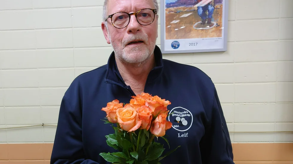 WBS Leif Schenell är klubbmästare i singel.