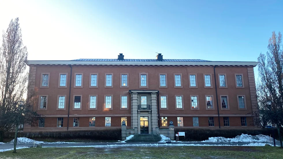 Evolutionsmuseet på Norbyvägen – är det här som scener till nya filmen om Jönssonsligan ska spelas in?