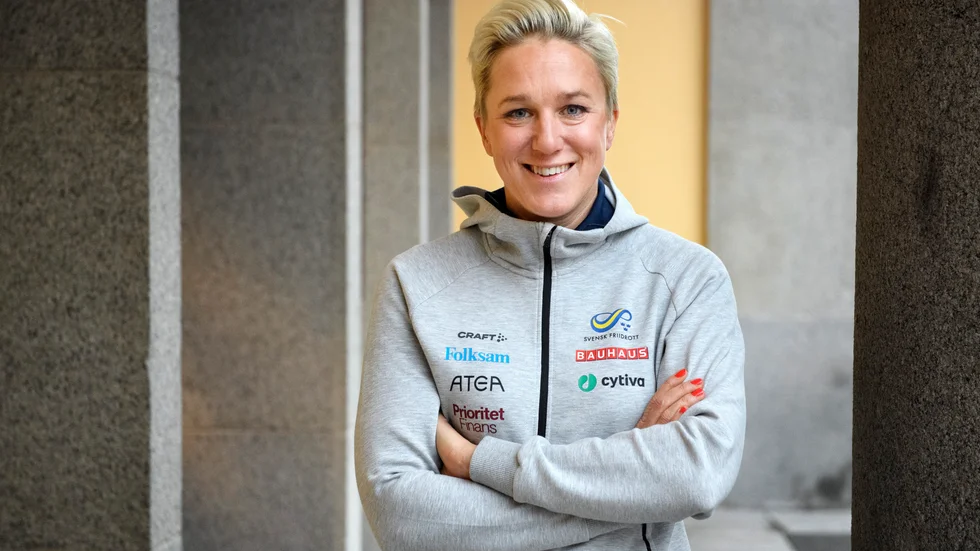 Nya förbundskaptenen för friidrottslandslaget Kajsa Bergqvist. Arkivbild.