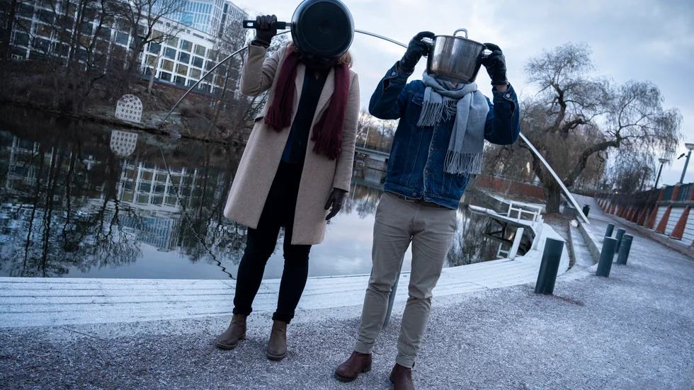 Instagramkontot Mat i Linköping startades för två år sedan då duon bakom tyckte att det fattades någon som skrev om Linköpings restauranger.