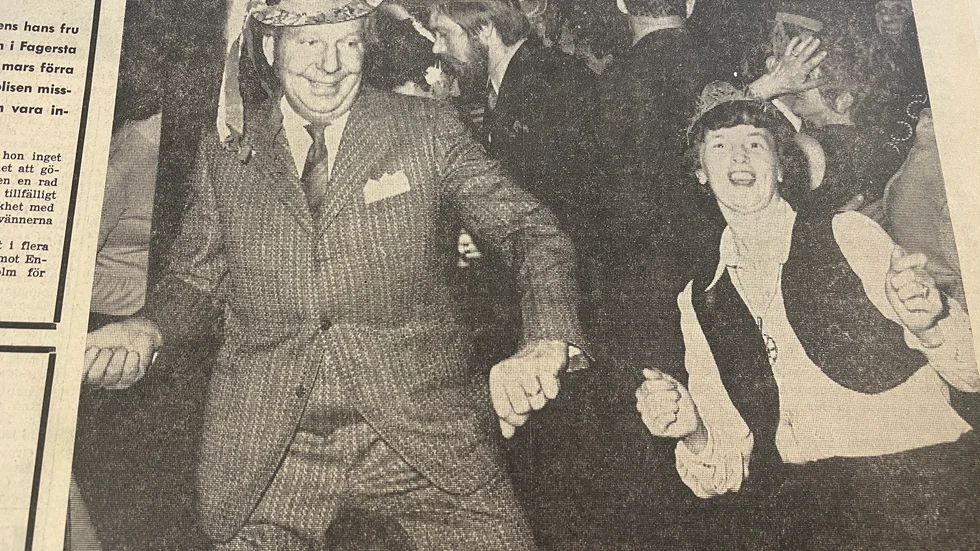 Kuriren för 50 år sedan: Många roade sig på Safirens dansgolv. 
