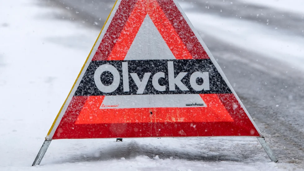 Hisingsleden genom Göteborg var delvis avstängd efter att en lastbil vält. Arkivbild.
