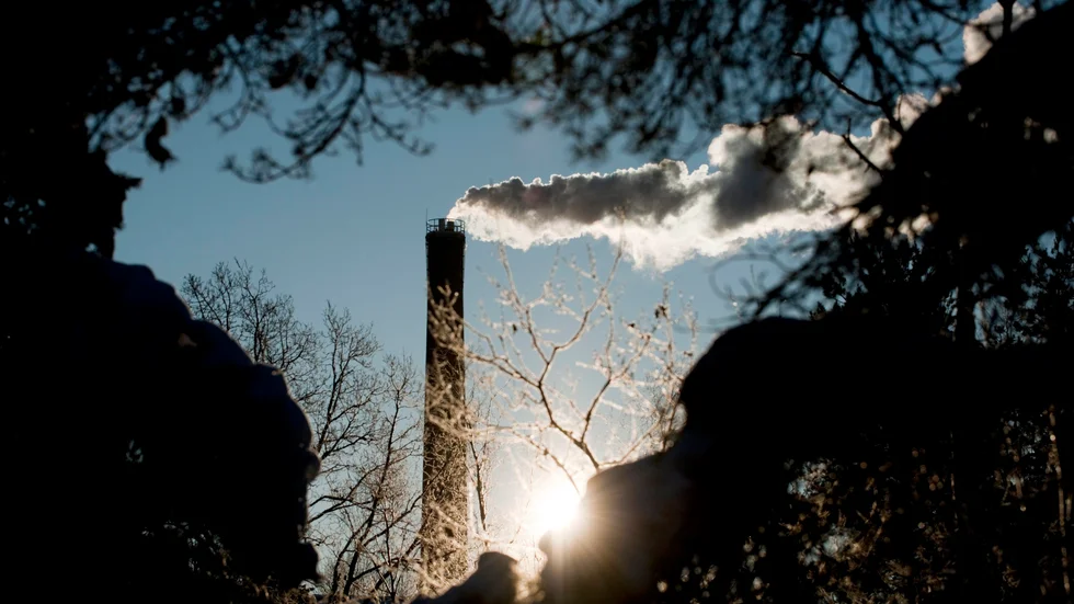 Förra året låg de totala utsläppen i Sverige på 46,3 miljoner ton koldioxidekvivalenter. Arkivbild.