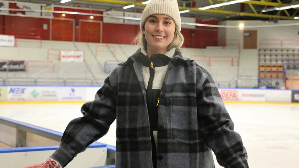 Nathalie Lidman, ishockeyspelare från Piteå - nu i Leksand och även Damkronorna.