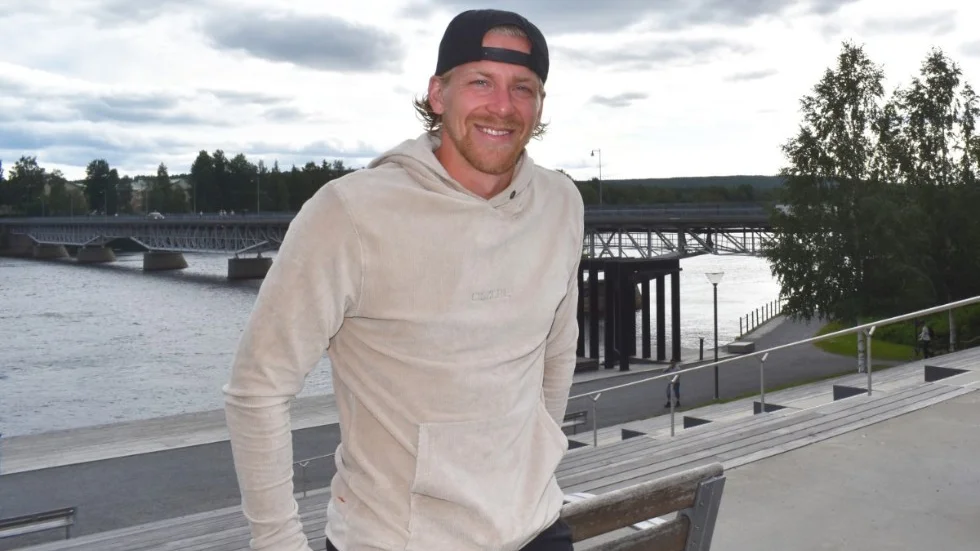 Anton Lindholm, den här säsongen i Dinamo Minsk, gjorde comeback efter skada i måndagens bortamatch mot Dinamo Riga.