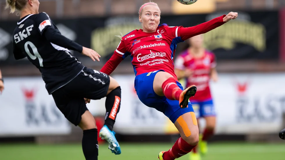 Alexandra Benediktsson har tidigare spelat i just Vittsjö. Nu spelade hon från start mot sitt gamla lag. (Arkivbild)