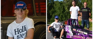 En stjärna på dragracing: "Noll till 100 på under två sekunder"