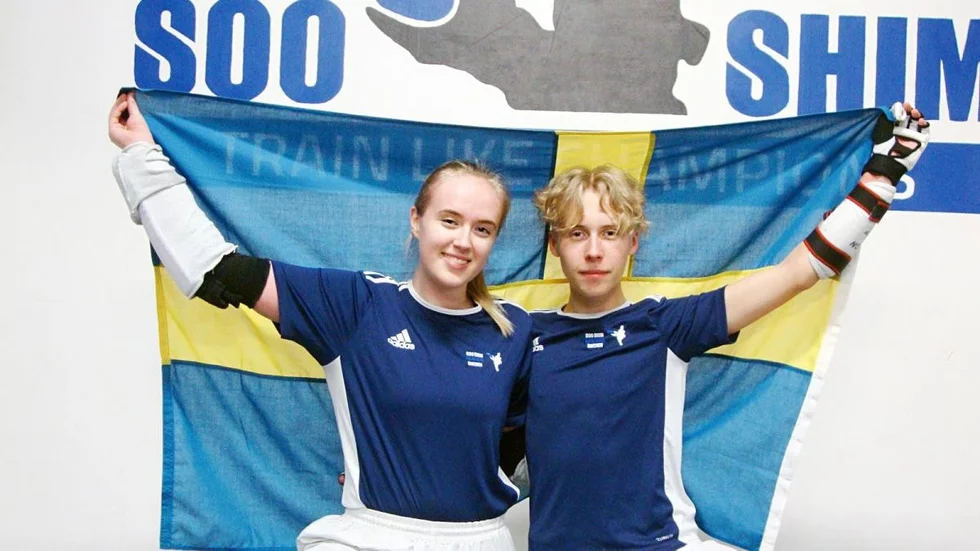 Soo Shims Cornelia Öfjäll och Frederik Emil Olsen tävlade i helgen på U21-EM i Warszawa.