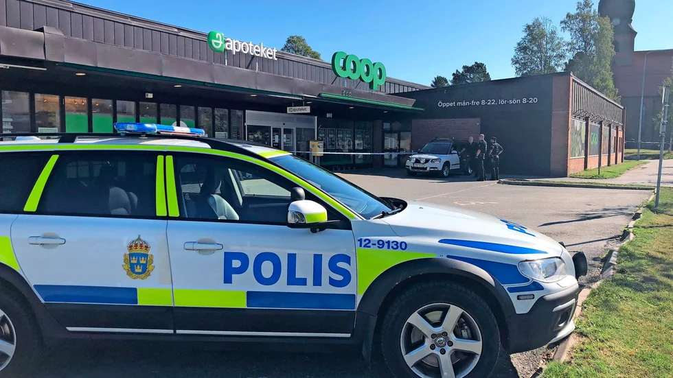 Det var strax efter klockan åtta på tisdagsmorgonen som larmet kom om ett knivrån mot Coop i Bureå.