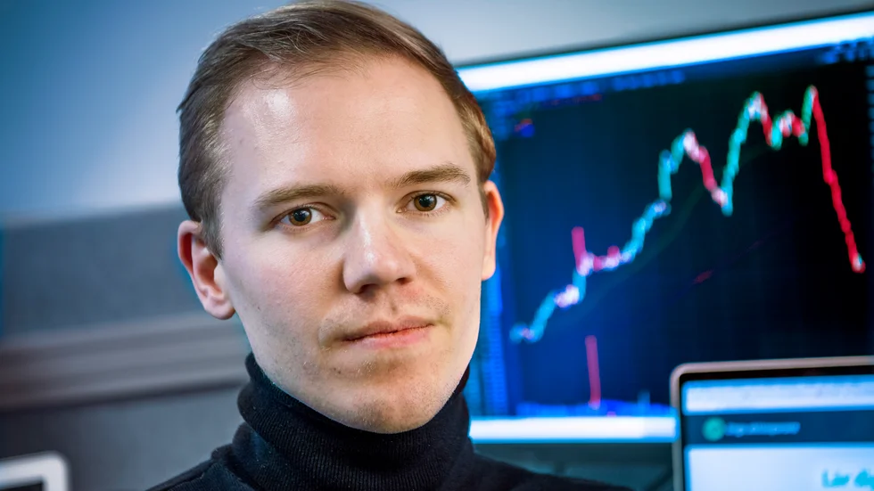 Henrik Johansson, vd för Unga aktiesparare, har sett en stor tillströmning av medlemmar senaste tiden.