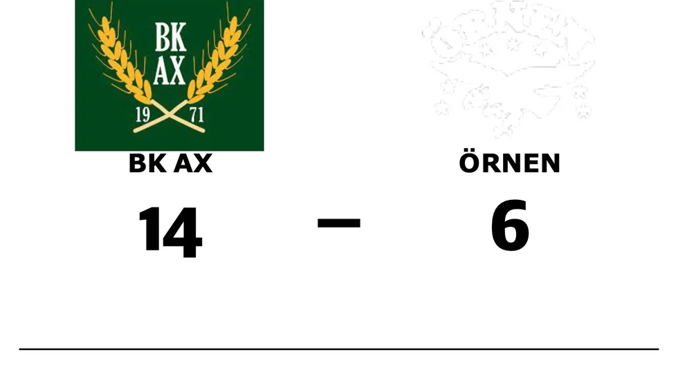 BK Ax vann mot BK Örnen