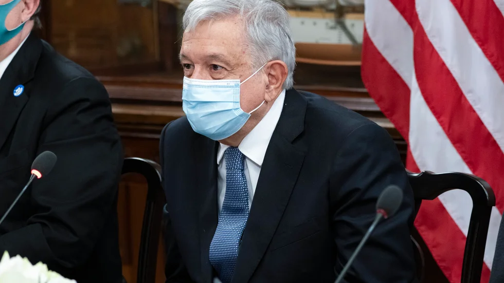 Mexikos president Andrés Manuel López Obrador vill lämna efter sig ett ideologiskt arv. Arkivbild.
