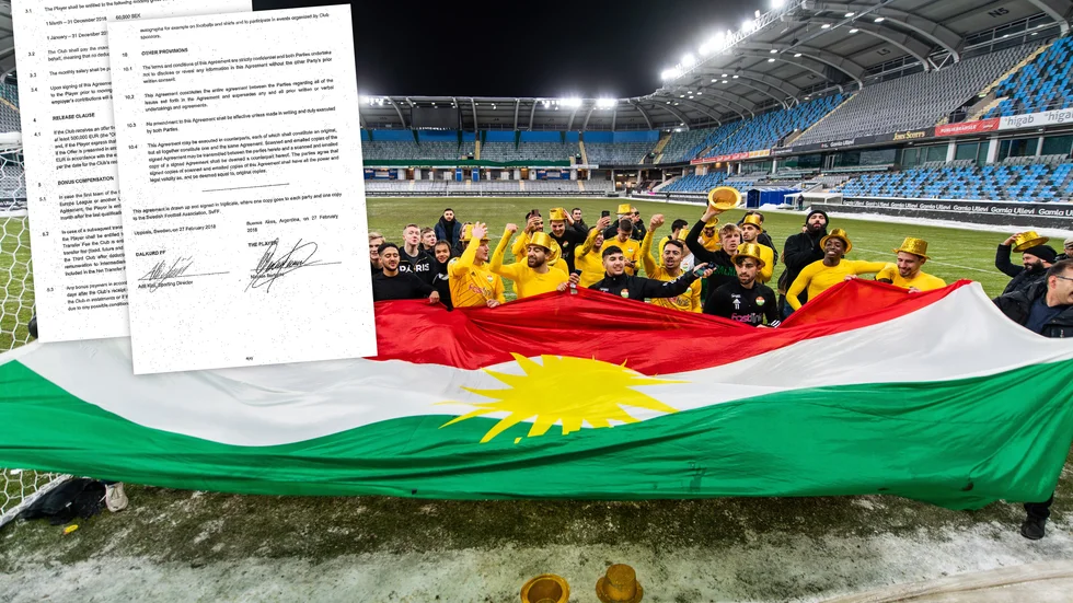 Dalkurd riskerar att få betala ett miljonbelopp till den tilltänkta värvningen Nicolas Bertocchi. 