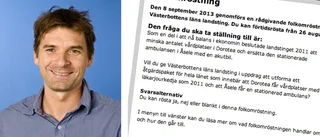 ”Ett val som kantats av problem”