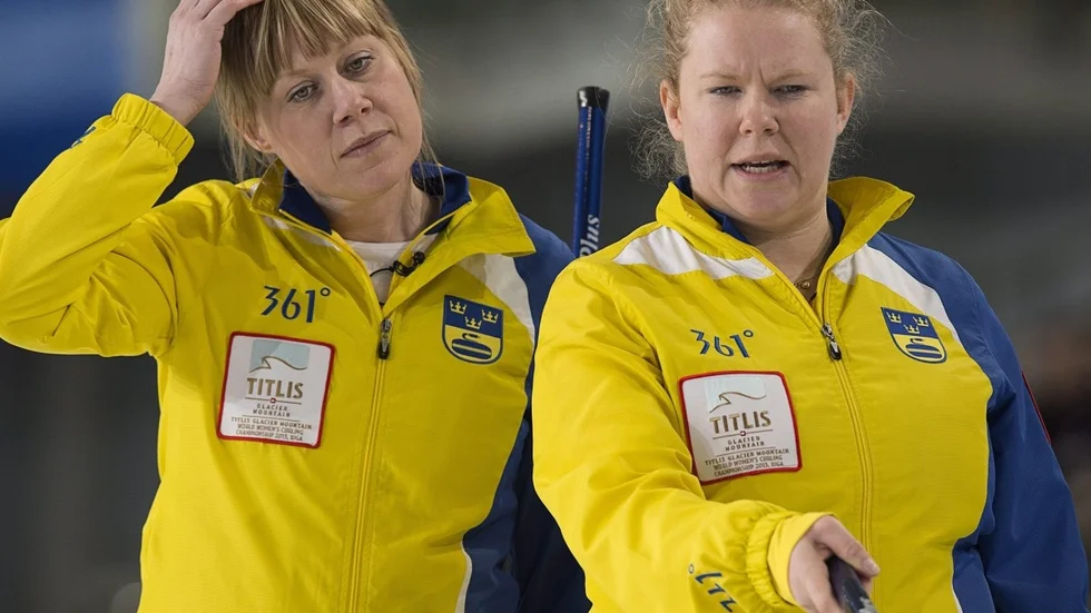 Maria Prytz och skippern Margaretha Sigfridsson från Team Alltele. Arkivbild: Scanpix