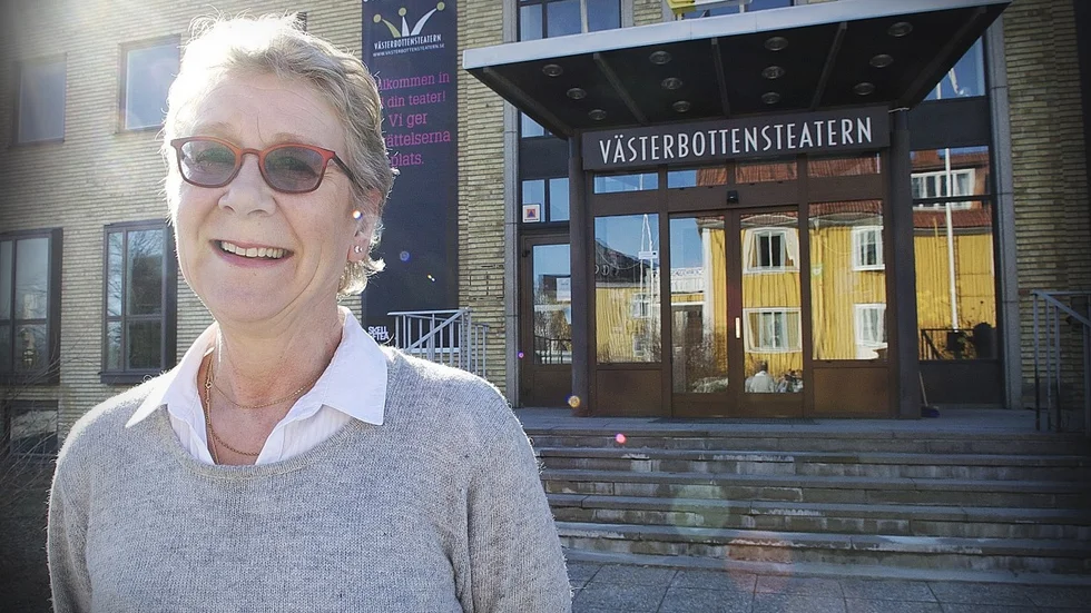 Med Reventberg, teaterchef vid Västerbottensteatern. Arkivbild: Emilie Sjölund