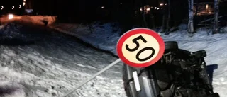 Larm om trafikolycka i Kåge