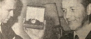 50 år sedan: Sven fick guldklockan på Skega