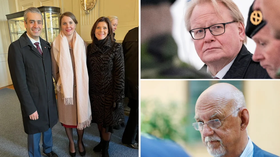 Energiminister Khashayar Farmanbar, civilminister Ida Karkiainen och arbetsmarknadsminister Eva Nordmark (på bilden till vänster) har alla starka rötter i Norrbotten. Försvarsminister Peter Hultqvist (bilden till höger) jobbade som politisk redaktör på NSD 1983-1985. EU-minister Hans Dahlgren började sin politiska bana i elevrådet i Kiruna i början av 1960-talet.