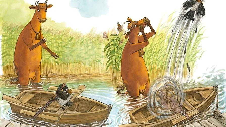 Mamma Mu och Kråkan är ett klassiskt radarpar i barnböckernas universum. 
