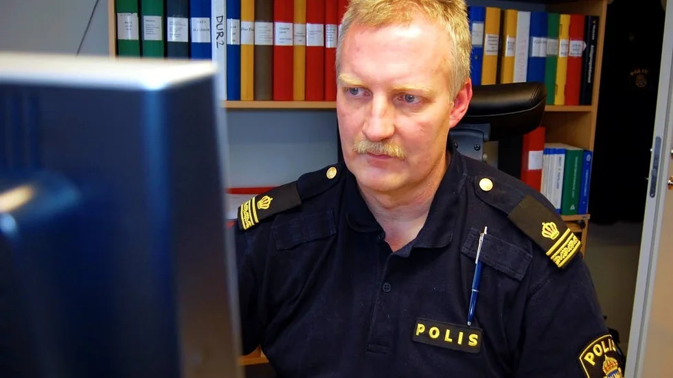 Polischefen Bo Köpberg noterar en ökning av antalet brott i Valdemarsvik.