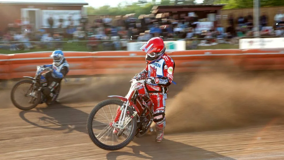 Lättad. Vargarnas Anders Mellgren ser fram emot en ny speedwaysäsong.